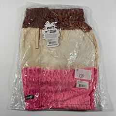 【新品】NEFF サーフパンツ 水着 S メンズ Neapolitanカラー 海 プール スケーター系【M152】