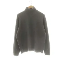 エイトン ATON FINE WOOL MELTON TURTLENECK セーター ニット タートルネック 長袖 04 グレー /DF ■OS ■ADのサムネイル