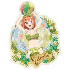 【新品・公式】五等分の花嫁 トラベルステッカー(水着) 4.中野四葉 公式グッズ colleize コレイズ
