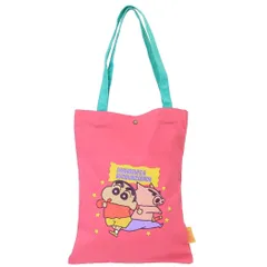 【メール便】クレヨンしんちゃん 手提げかばん 刺繍トートバッグ しんのすけ＆ぶりぶりざえもん スモールプラネット プレゼント アニメキャラクター グッズ 