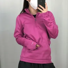 NIKE(ナイキ) ゴルフ ピンク 機能性 ハーフジップ S 250412