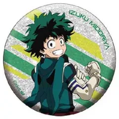 【中古】バッジ・ピンズ(キャラクター) 緑谷出久(グリッター) 「僕のヒーローアカデミア 缶バッジコレクション」