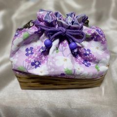 巾着バック2種　浴衣姿　袴姿　おまけ付き