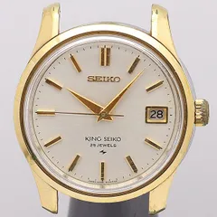 キングセイコー ⭐️4402-8000 ⭐️美品　 ⭐️OH済　⭐️最安値 キングセイコー ⭐️4402-8000 ⭐️OH済 ⭐️最安値 - メルカリ