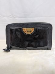 Chloe 長財布 黒 ブラック 財布 クロエ