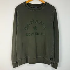 BANANAREPUBLIC バナナリパブリック　ロゴ刺繍　アースカラー　スウェット　トレーナー　古着　ストリート　アメカジ