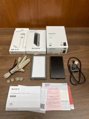 ソニー ウォークマン NW-A307 グレー 64GB 別売付属品2点セット