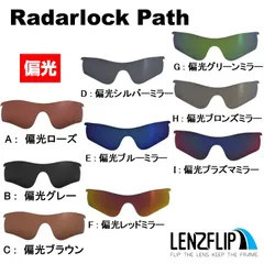 オークリー Oakley レーダーロック パス Radarlock Path oo9189 / oo9206 モデル 偏光 交換 レンズ レンズフリップオリジナル