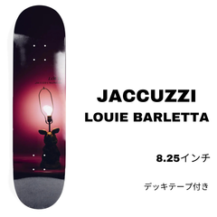スケートボードデッキ【JACUZZI】LOUIE BARLETTA 8.25 inch 正規品 デッキテープ付き 即納可能