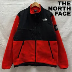 THE NORTH FACE ザノースフェイス ジャケット、上着 ジャンパー、ブルゾン NA71831 DENALI JACKET フリース ナイロン コンビ スタンドカラー デナリ ジャケット 黒 赤 ブラック レッド