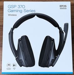 EPOS ゲーミングヘッドセット ワイヤレス 密閉型 ノイズキャンセリング マイク付き GSP 370 国内正規品