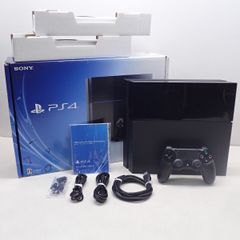 動作品 PS4 プレステ4 本体 CUH-1100A ジェット・ブラック