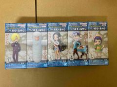 ワンピース フィギュア 5体セット WCF 未開封 日本 ワールド