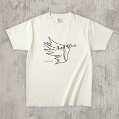 グラフィックTシャツ　Angel Wing Mono / Black