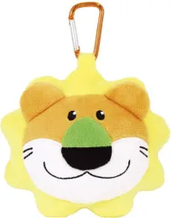 ティーズファクトリー たべっ子どうぶつ らいおんくん カラビナ付き ぬいぐるファスナーマスコット 約H110×W120×D65mm以内 (パーツ除く) TB-5546716LI 