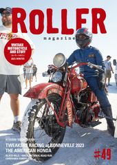 ●ローラーマガジン ROLLER magazine Vol.49 新品  ハーレーダビッドソン バイク雑誌 カスタムバイク モーターサイクル