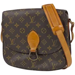 【ジャンク品】ルイ・ヴィトン Louis Vuitton サンクルー GM 斜め掛け ショルダーバッグ モノグラム ブラウン M51242 レディース 【中古】
