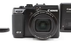 【訳アリ並品】Canon キヤノン デジタルカメラ PowerShot G1X 1.5型高感度CMOSセンサー 3.0型バリアングル液晶 ブラック PSG1X#LE2025154