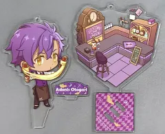 【中古】アクリルスタンド・アクリルパネル 乙狩アドニス 「あんさんぶるスターズ!! アクリルスタンドB」 韓国カフェ限定