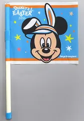 【中古】タペストリー ミッキーマウス フラッグ 「ディズニー・イースター2016」 東京ディズニーランド限定