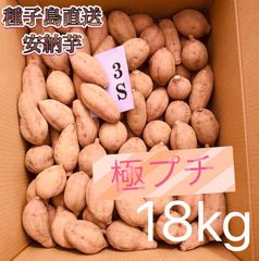 【絶品】種子島産  安納芋 極プチ 18kg(箱別)