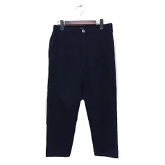 ベイフロー BAYFLOW タック テーパードパンツ 無地 シンプル 2 ネイビー 紺 /FT19のサムネイル
