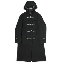 LONDON TRADITION ロンドントラディション 17AW イギリス製 DUFFLE COAT メルトンダッフルコート 17020463001930 36 BLACK アウター g21832