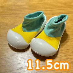 【新品】ベビーシューズ　ベビーフィート　ソックスシューズ　ファーストシューズ　11.5cm　出産祝い　入園準備