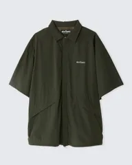 WILD THINGS ワイルドシングス DENALI SS SHIRTS DARK GREEN デナリショートスリーブシャツ 半袖シャツ ストレッチ素材 弱撥水 新品のサムネイル