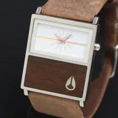 NIXON　THE CHALET 木目調　クオーツ稼働品 NIXON THE CHALET 木目調 クオーツ稼働品 - メルカリ