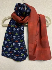 【着物リメイク】ハンドメイド リバーシブル ストール