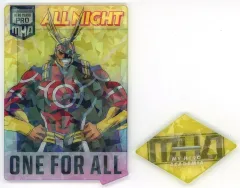 【中古】アクリルスタンド・アクリルパネル オールマイト カード型アクリルスタンド 「一番くじ 僕のヒーローアカデミア -連なる星霜-」 F賞