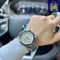 【今日特価】CASIO 新型 6 針 EFR539 シリーズ マルチファンクション メンズ腕時計-WTO店名をご確認ください