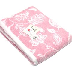 西川タオルケット ダブル 今治 パープル 日本製 180x210cm ￥26400