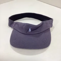 残りわずかです！新品未使用！ラルフローレン　サンバイザー 90s USA製 ラルフローレン Ralph Lauren サンバイザー - メルカリ