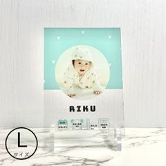 オーダーメイド フォトパネル【Lサイズ 】写真立て 送料無料 彼氏 彼女 友達