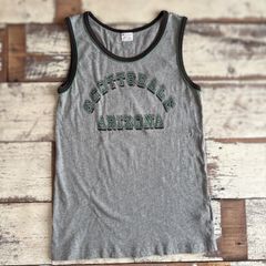 Champion タンクトップ スコッツデール アリゾナ プリント M グレー 古着