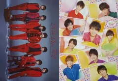 【中古】ポスター 両面ジャンボピンナップポスター(四つ折) Kis-My-Ft2/Hey! Say! JUMP Myojo 2014年6月号付録