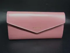 ■美品■ MICHAEL KORS マイケルコース レザー 二つ折り 長財布 ウォレット 札入れ 小銭入れ レディース メンズ ピンク系 DH8028