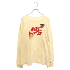 NIKE SB (ナイキエスビー) CITY OF LOVE L/S TEE シティー オブ ラブ ロゴプリント ロングスリーブ カットソー 長袖Tシャツ イエロー FQ7682-113のサムネイル
