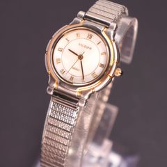 稼働品】RADO フローレンス 白文字盤 アンティーク新品ベルト 電池交換  