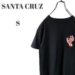 SANTA CRUZ サンタクルーズ 半袖 Tシャツ 両面プリント ブラック メンズ Sサイズ