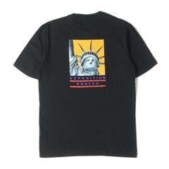 Supreme シュプリーム Tシャツ サイズ:S / THE NORTH FACE 自由の女神 クルーネック Tシャツ (Statue of Liberty Tee) / ブラック 黒 / トップス カットソー 半袖 / コラボ【メンズ】【中古】