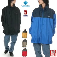 【新品・未使用】【ビッグサイズ】【USAモデル】 コロンビア レインジャケット メンズ 大きいサイズ COLUMBIA マウンテンパーカー マウンテンジャケット レインコート ウィンドブレーカー カッパ 合羽 防寒 撥水 防水 薄手 通勤 通学 ブランド