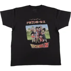 古着 DRAGONBALL Z ドラゴンボールZ アニメ キャラクタープリントTシャツ メンズL相当/eaa582976