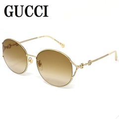 GUCCI グッチ サングラス 度なし GG0252S バタフライ ケース付き 