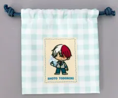 【中古】バッグ 轟焦凍 ミニ巾着 「僕のヒーローアカデミア 雄英高校オープンスクール お楽しみ!雄英ガラポン」 S賞