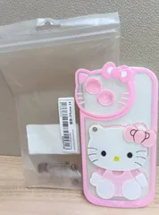 35ｰ14 キティ　iPhone14  iPhoneケース　スマホカバー  ミラー付き　サンリオ　キティちゃん　ギャル　平成