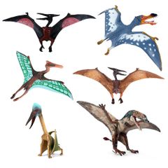 6点セット 翼竜 プテロダクティルス 恐竜フィギュア 子供 おもちゃ プレゼント