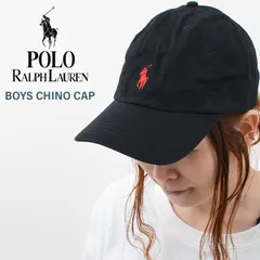 ポロ・ラルフローレン POLO RALPH LAUREN キャップ CAP レディース ワンポイント ポニー チノキャップ コットンキャップ ボーイズ BLACK【新品・正規品】